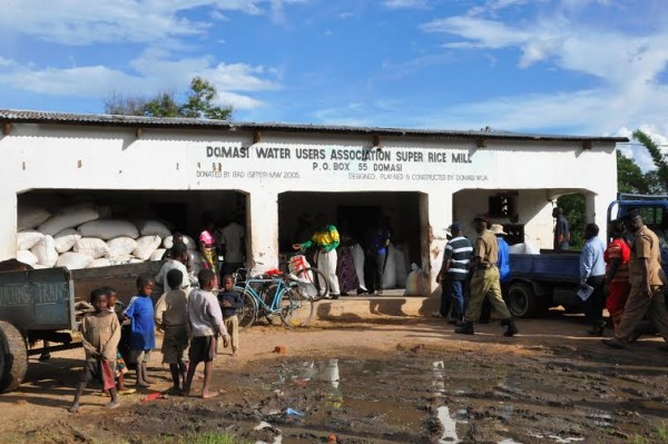 Chiyembekeza visted Domasi Water Users Association -Photo Jeromy Kadewere