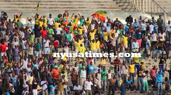Civo Supporters enjoying the game with ganyu fans...Photo Jeromy Kadewere