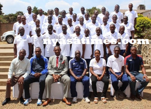 Coaches training, group photo by  Jeromy Kadewere