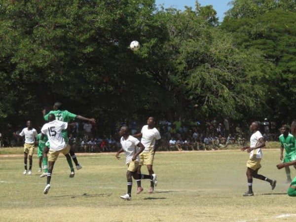 Cobbe Barracks, Changalume Barracks in action during MDF festival football final