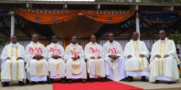 Congratulations to the ordained priests...Photo Jeromy Kadewere