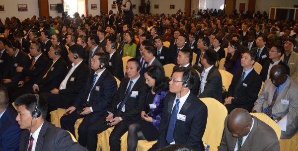 Cross section of some Chinese investors present during the opening of Malawi -China Investiment forum at Golden Peacock on Tuesday (C) Stanley Makuti 
