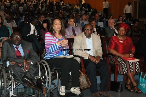 Cross section of the participants at the African Leaders Forum on Disability at BICC -pic by Lisa Vintulla.