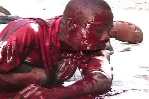 Shot dead by police. Victim of anti-DPP government protests on July 20, 2011