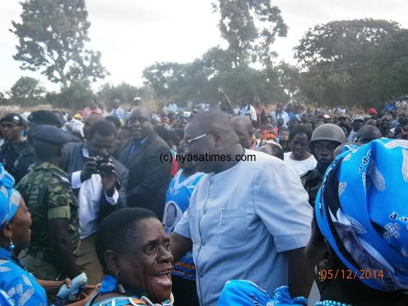 DPP enthusiasts at Mzimba welcomes Kachali