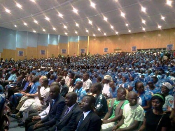 DPP patronage during the launch of the manifesto