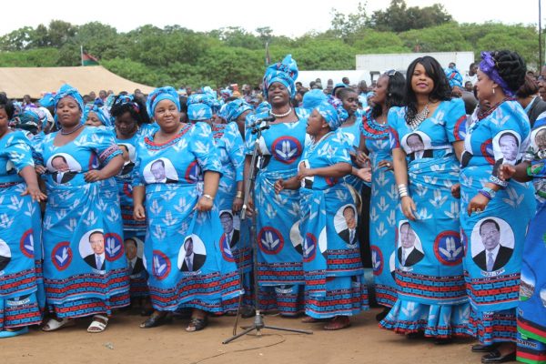 DPP women at the rally (C)Stanley Makuti