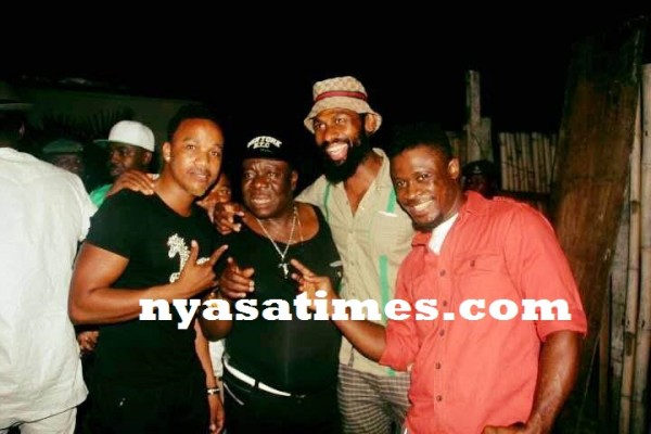 Dan Lu in Nigeria pictures with Mr Ibu