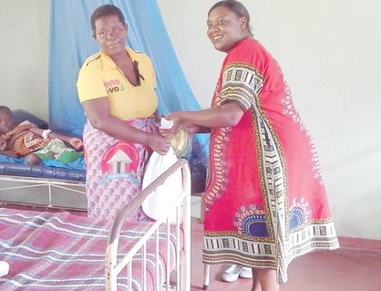 Daughetrs of Nyasa donate to Namulenga Health centre