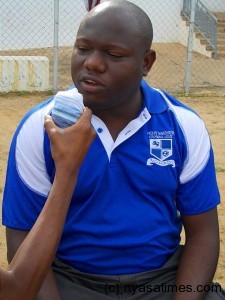 David Kanyenda...we want four players from Silver....Photo Jeromy Kadewere