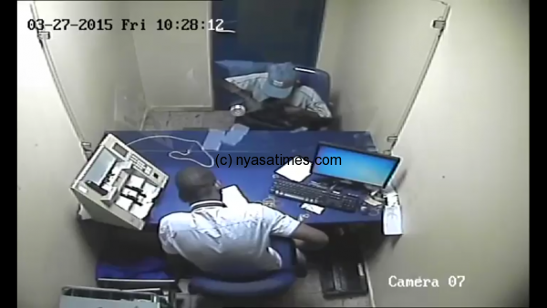 Depositer in FMB on CCTV footage