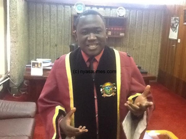 Deputy Mayor Kwame Bandawe: To have his LL 2