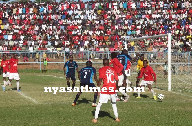 Eagles attack Bullets goal, Pic Alex Mwazalumo