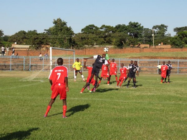 Eagles lay siege on Lions goal, Pix Alex Mwazalumo