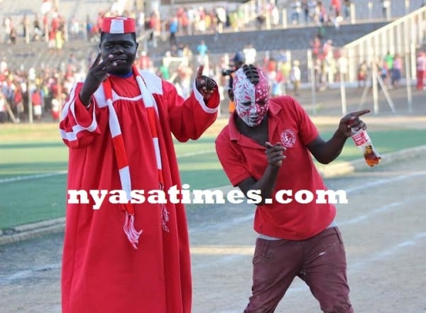 Enjoying the title charge, Bullets supporters -Photo Jeromy Kadewere