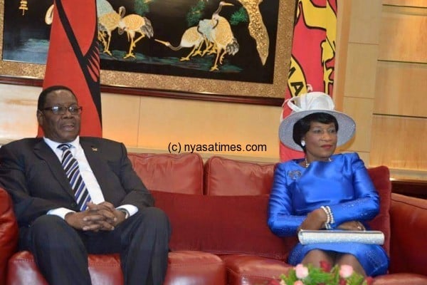 President Mutharika and the First Lady