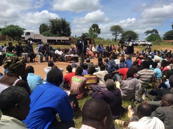 FND consultation meeting in Ntcheu