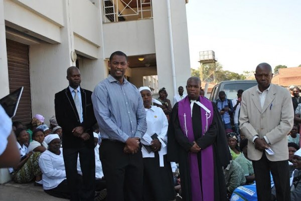 Fam President Nyamilandu in his eulogy....Photo Jeromy Kadewere.