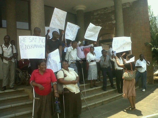 Fedoma members at Blantyre City Council Office