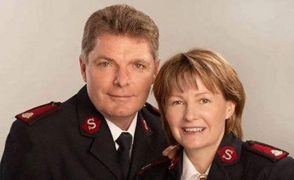 Major Geoff Freind and his wife Lyn.