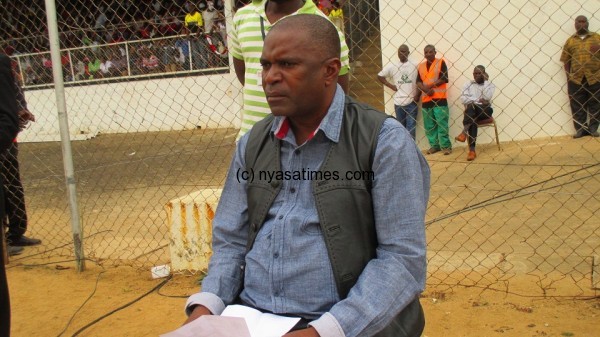 Flames coach Young Chimodzi: Players to go for training camp.-Photo by Jeromy Kadewere, Nyasa Times