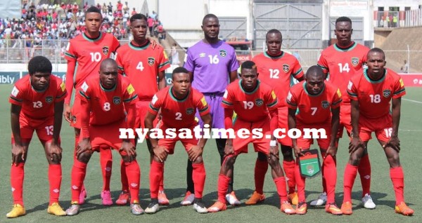 Flames line up againts Taifa..Photo Jeromy Kadewere