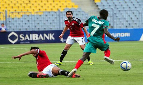 Flames lose to Pharaohs.-Photo: Al-Ahram