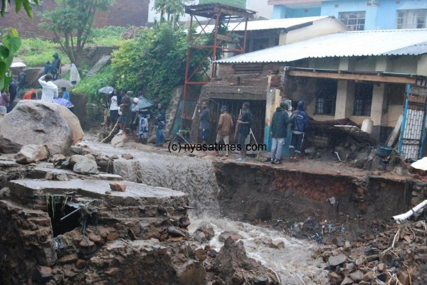 Floods have caused huge  damage in Malawi