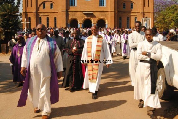Fr Kunkeyani funeral procession
