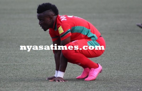 Gabadihno Mhango in disbelief after the game...Photo Jeromy Kadewere