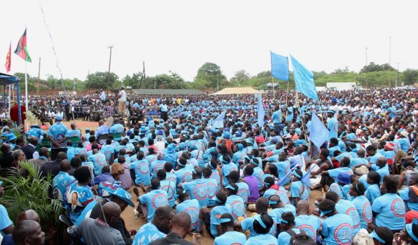 DPP crowds of supporters at the rally