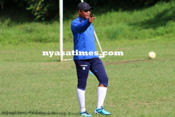 Gerald Phiri ( Tigers coach) ready