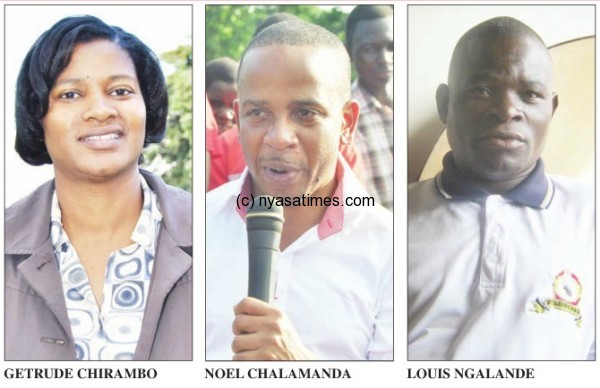 Candidates for Blantyre City Mayor