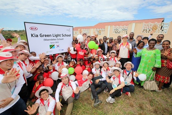 Kia Motors builds new school in Malawi