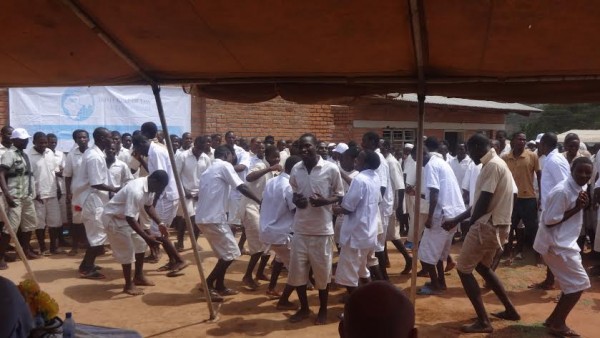 Happy moments as Ntcheu inmates dance