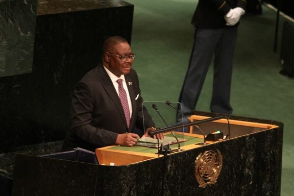 Help Malawi as it faces hunger, President Mutharika appeals at UN