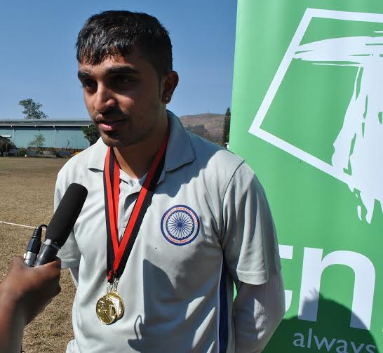 Indian Sports Club Cricket captain...Photo Jeromy Kadewere.