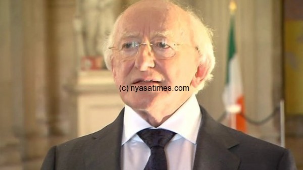 President Michael D Higgins