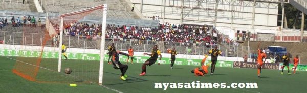 Its a goallll from Wadabwa...Photo Jeromy Kadewere.