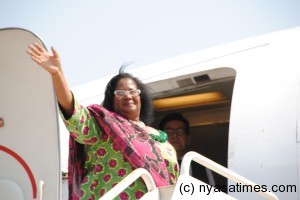 President Banda : Off to Nigeria again