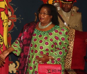 President Joyce Banda : I declared my assets