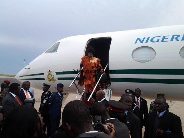 Jet back on Nigerian plane: President Banda
