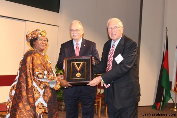 President Banda at Texas State University