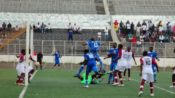 It's a goal. Ngwira scores for Nomads