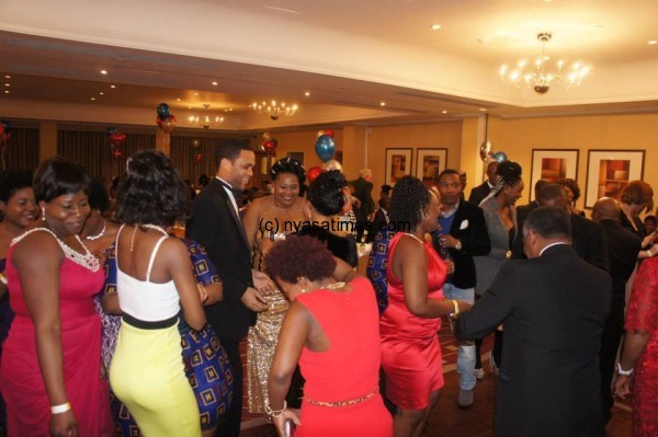 Patrons take to the floor for dance after the dinner