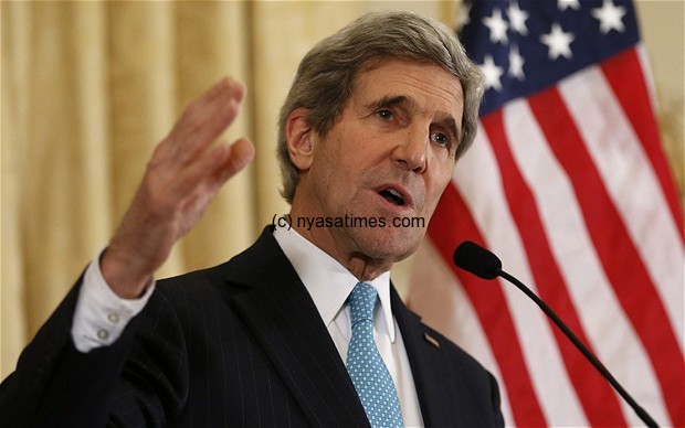 US Secretary of State, John Kerry, congratulates Malawi