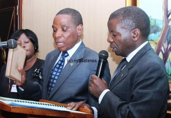 Joseph Mwanamveka is now Minister of Trade and Industry -pic by Lisa Vintulla
