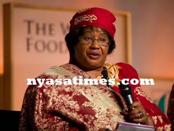 Joyce Banda: Insists on security concerns