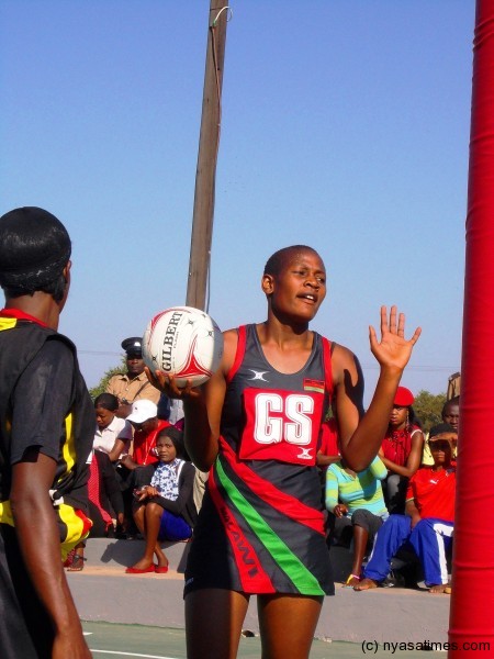 Joyce Mvula was a hero of Malawi Queens in the semis....Photo Jeromy Kadewere