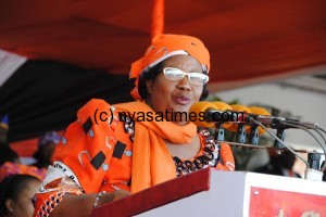 President Joyce  Banda 